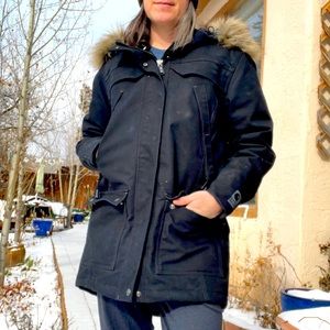 Women’s Carhartt Storm Defender Insulated Winter Jacket Fur Hood